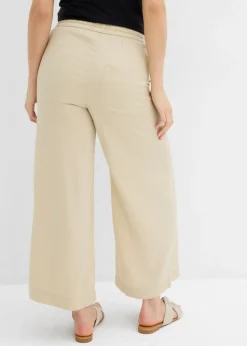 Mujer bonprix bonprix Pantalón sin cierre de lyocell 7/8