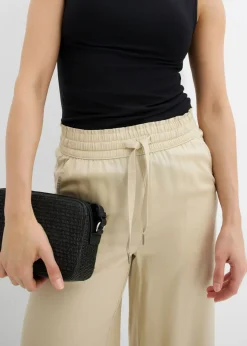 Mujer bonprix bonprix Pantalón sin cierre de lyocell 7/8