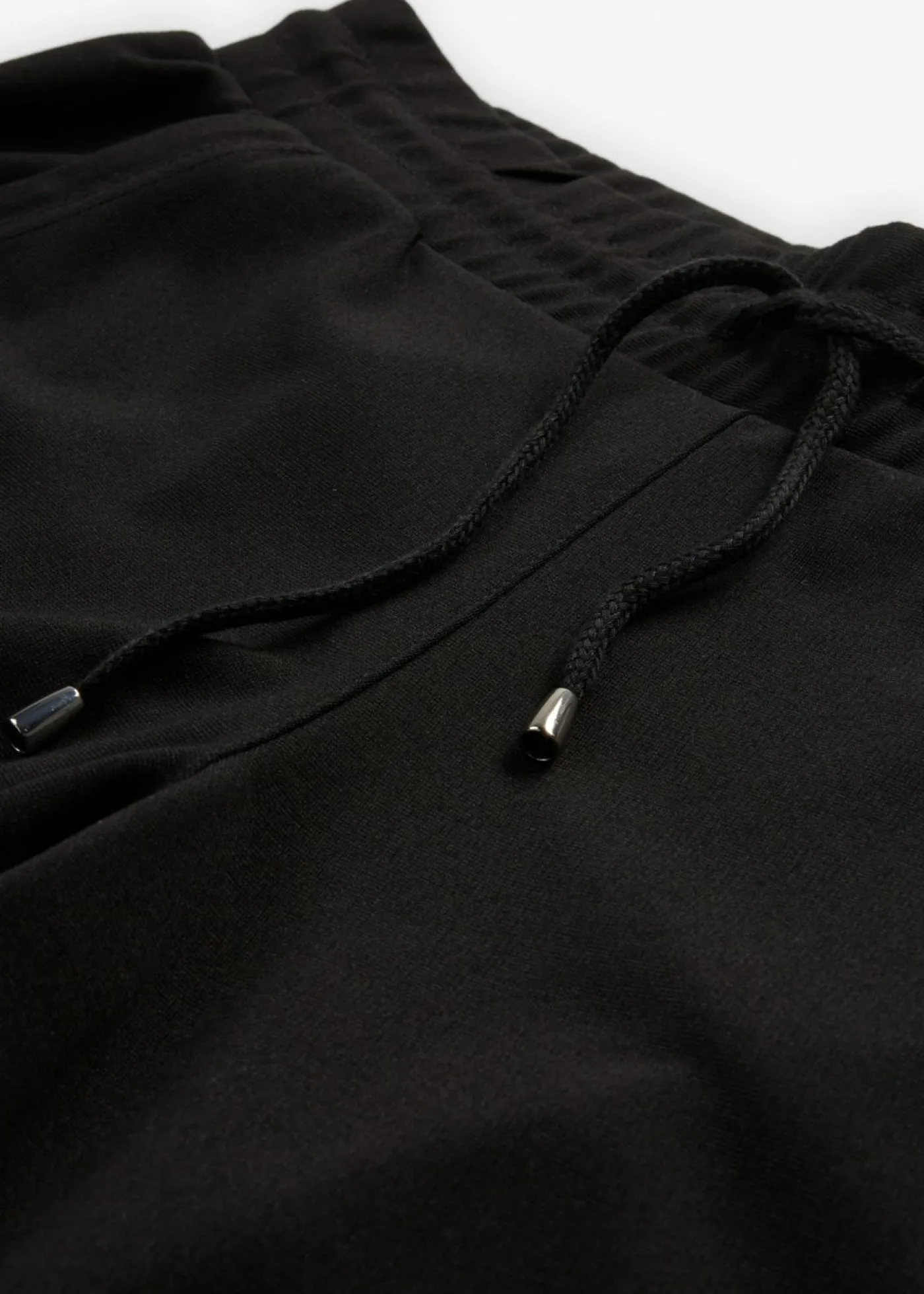 bonprix bonprix Pantalones|Novedades>Pantalón sin cierre de mezcla de viscosa Negro