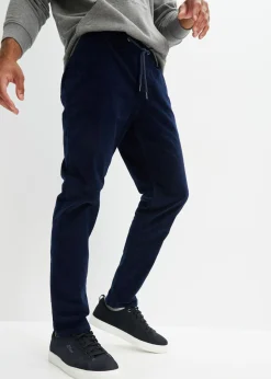 Hombre bonprix bonprix Pantalón sin cierre de pana con corte regular y recto