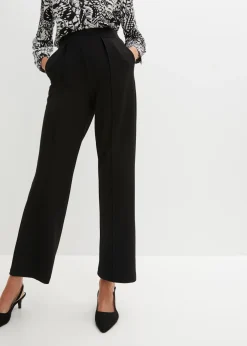 Mujer bonprix bonprix Pantalón sin cierre de tejido interlock resistente