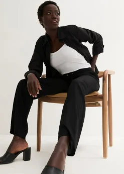 Mujer bonprix bonprix Pantalón sin cierre de viscosa