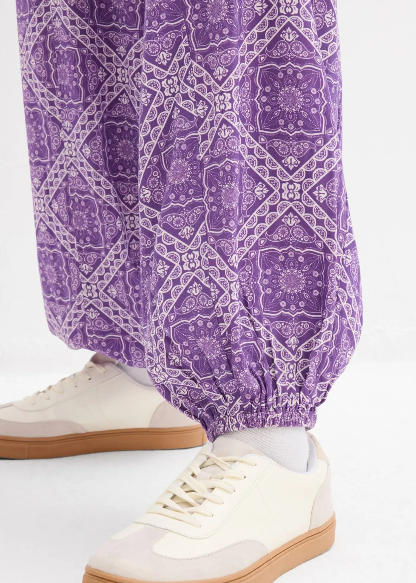 Mujer bonprix bonprix Pantalón sin cierre de viscosa fluida