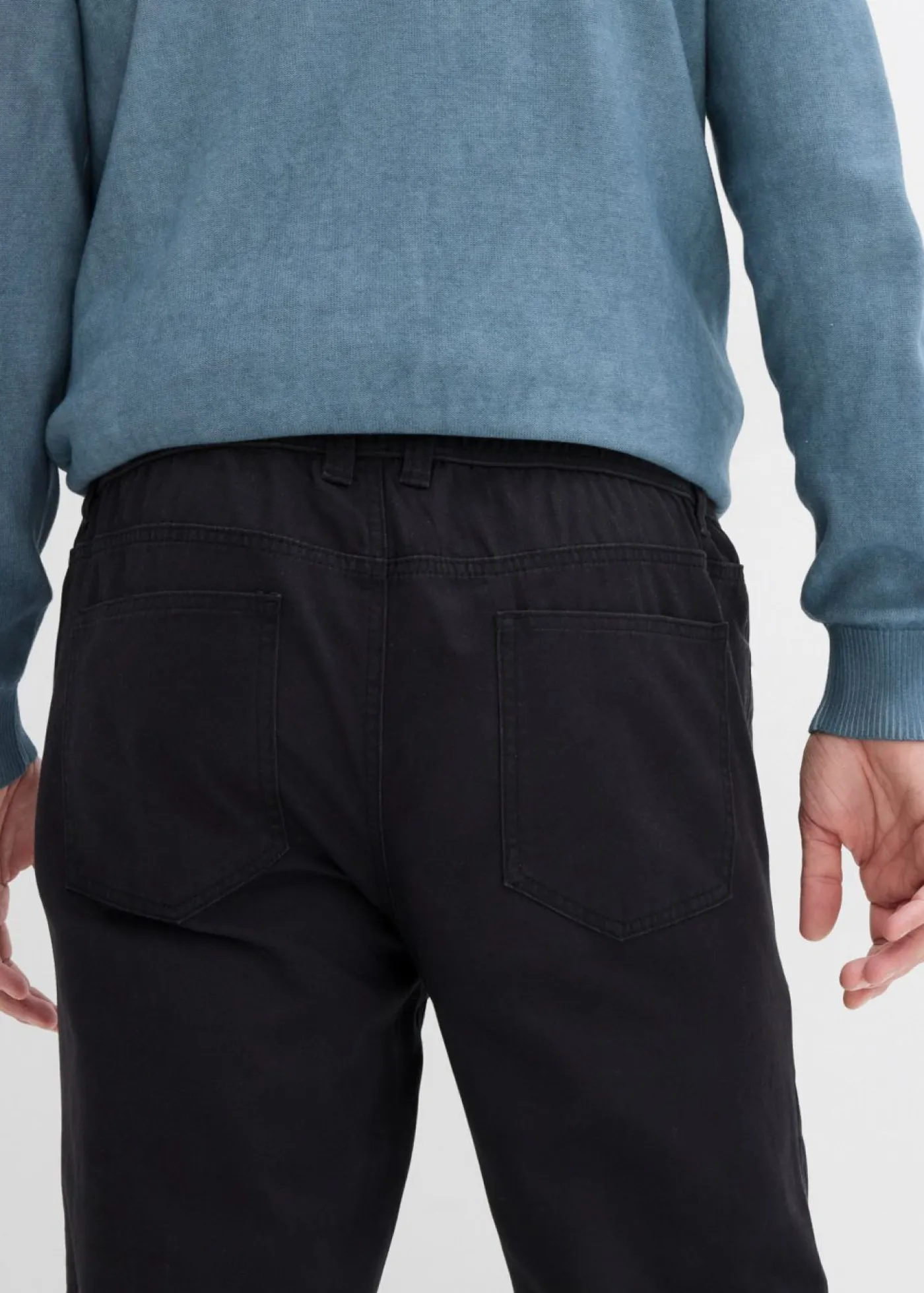 Hombre bonprix bonprix Pantalón sin cierre regular fit, straight, (2 unidades)