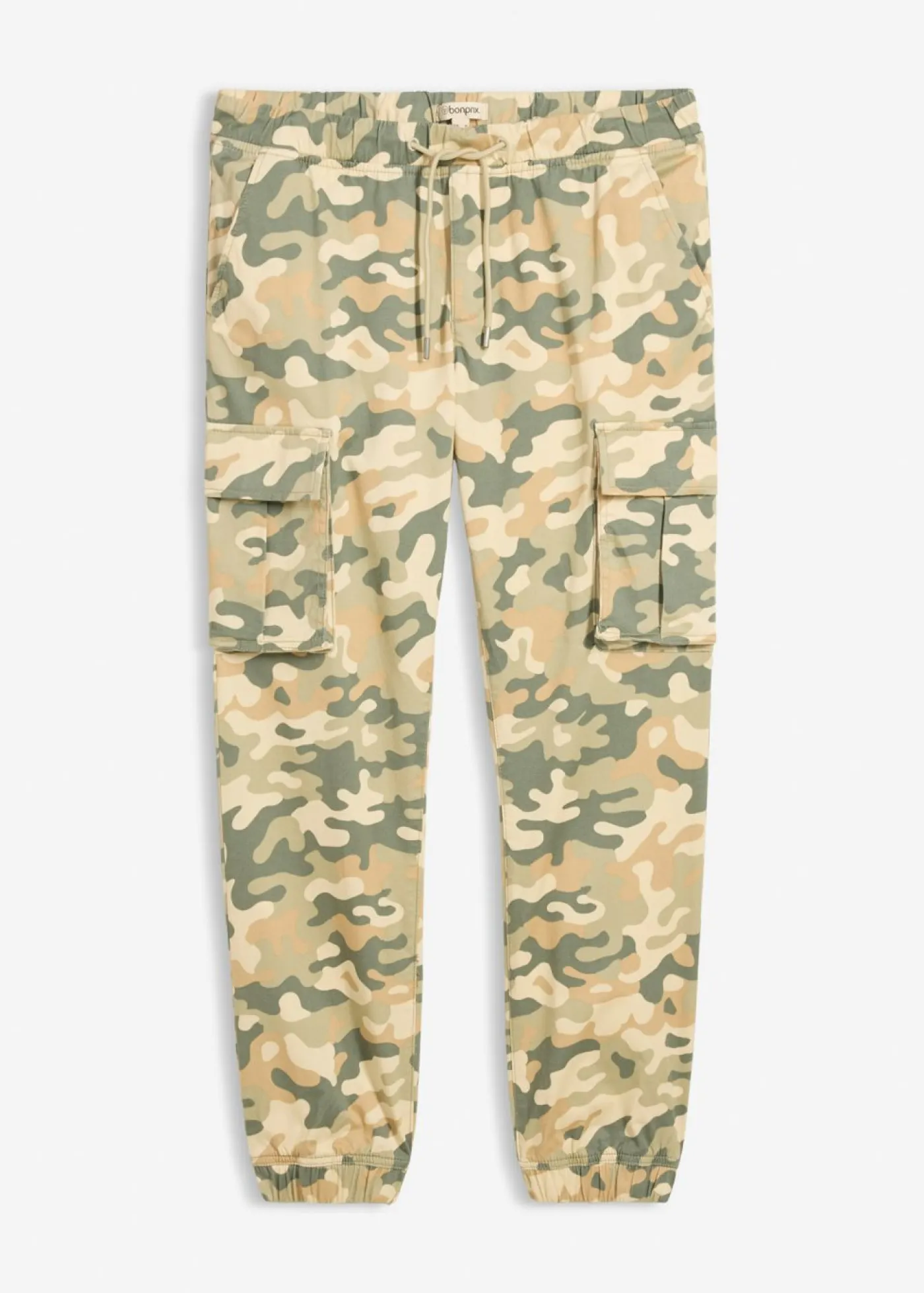 Hombre bonprix bonprix Pantalón sin cierre tipo cargo con recto y regular