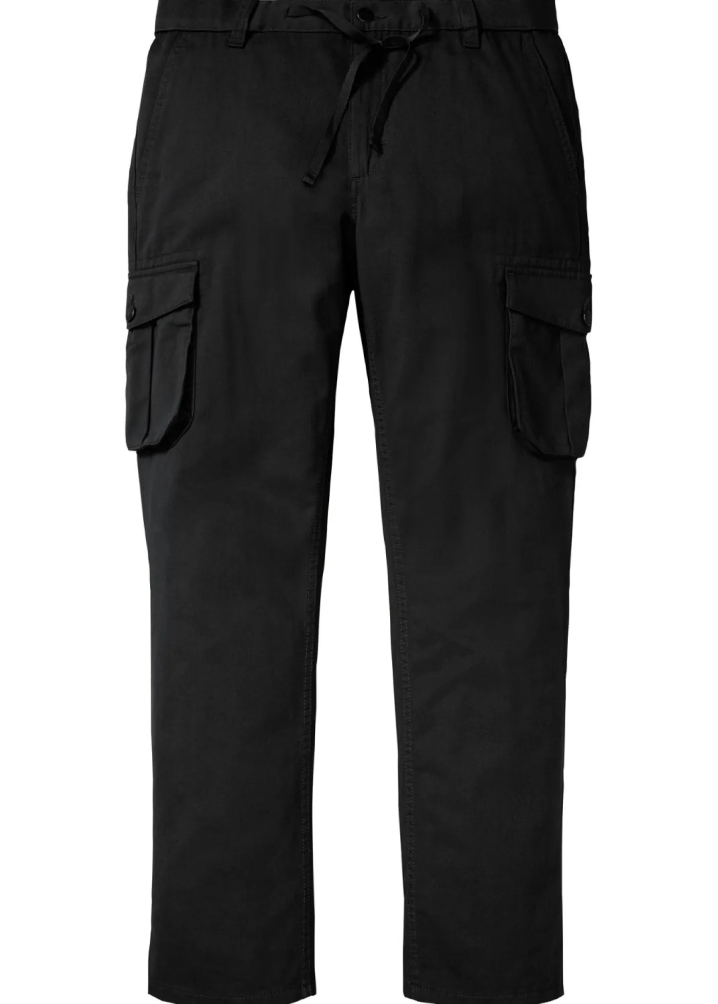 Hombre bonprix bonprix Pantalón tipo cargo con corte regular, diseño recto y cinturilla elástica