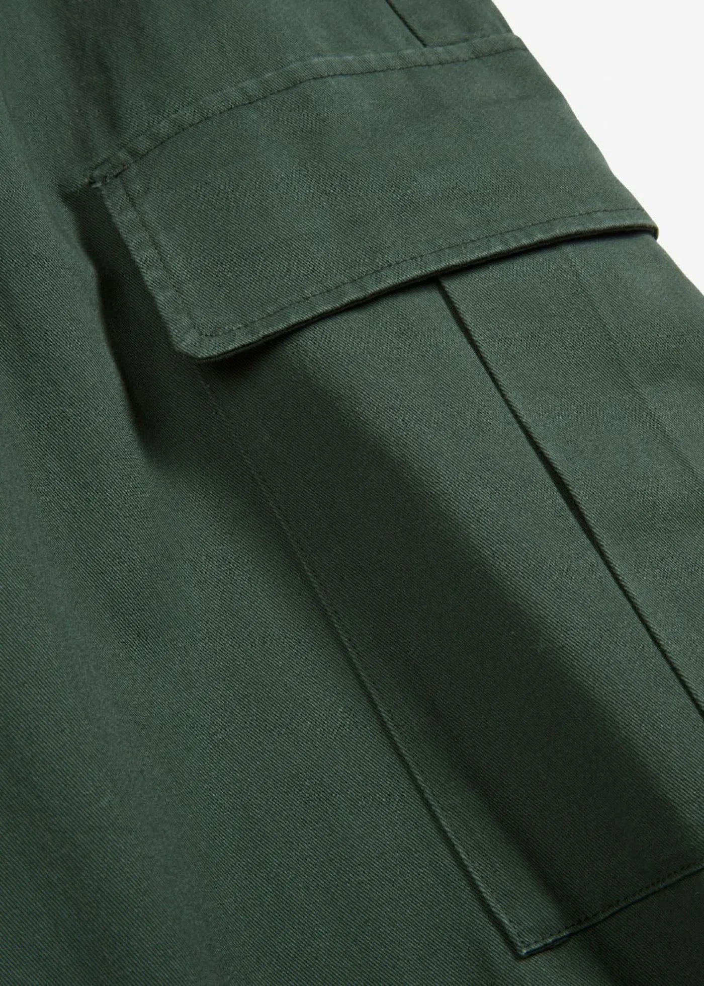 bonprix bonprix Pantalones>Pantalón tipo cargo de algodón puro verde sombra