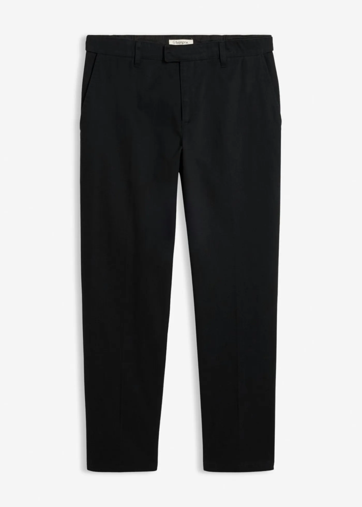 Hombre bonprix bonprix Pantalón tipo chino de algodón puro con cinturilla elástica y corte relajado