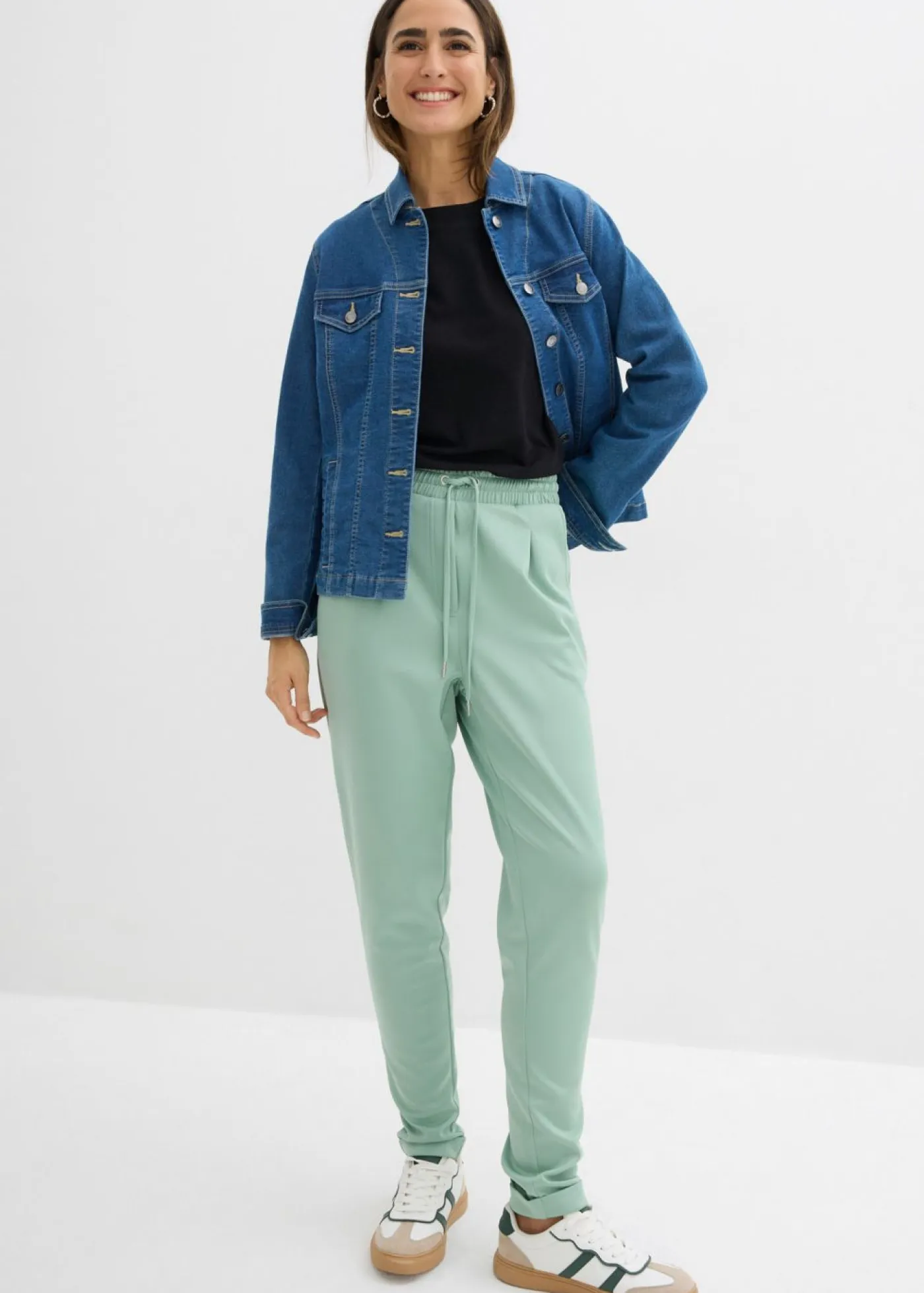 Mujer bonprix bonprix Pantalón tipo chino de neopreno