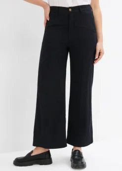 Mujer bonprix bonprix Pantalón tobillero de algodón puro