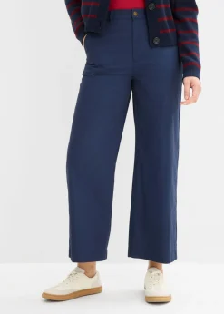 Mujer bonprix bonprix Pantalón tobillero de algodón puro