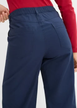 Mujer bonprix bonprix Pantalón tobillero de algodón puro