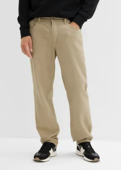 Hombre bonprix bonprix Pantalón térmico con corte holgado, cinturilla cómoda y diseño recto