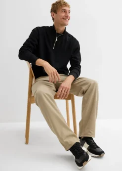 Hombre bonprix bonprix Pantalón térmico con corte holgado, cinturilla cómoda y diseño recto