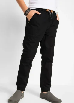 bonprix bonprix Ropa 9 A 16 Años·Pantalones|Ropa 9 A 16 Años·Chaquetas Y Ropa Outdoor>Pantalón térmico con forro de punto y corte regular Negro