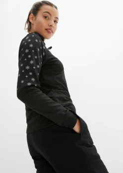 Mujer bonprix bonprix Pantalón térmico con forro polar, cintura cómoda, material impermeable y corte recto