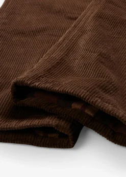 Hombre bonprix bonprix Pantalón térmico de pana con corte informal, forro de franela y diseño recto