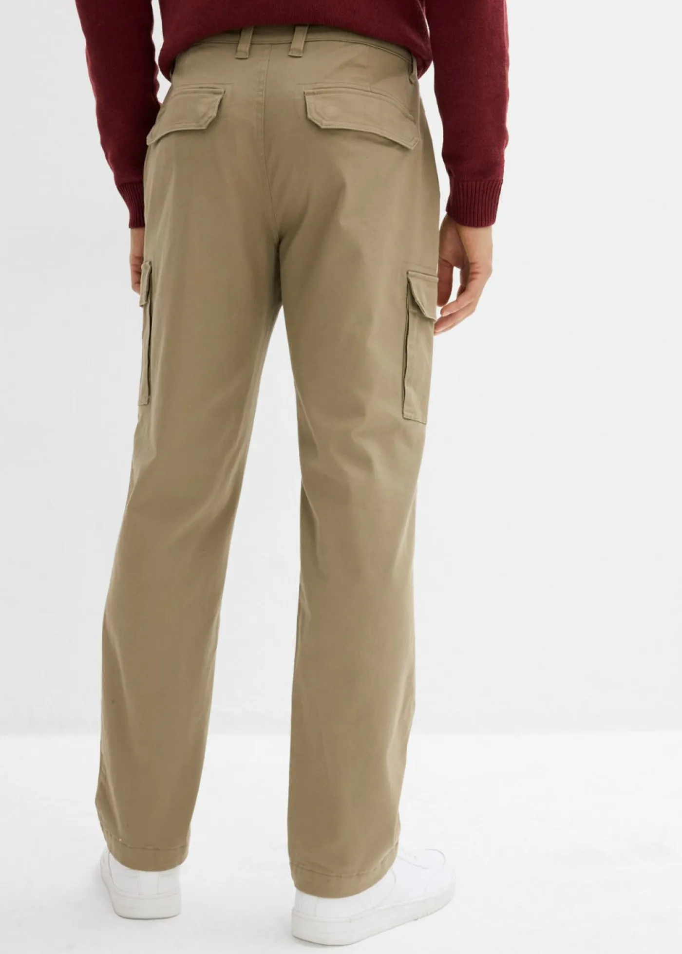 Hombre bonprix bonprix Pantalón térmico elástico de corte recto y estilo cargo