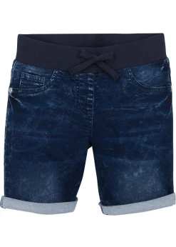 Niños bonprix bonprix Pantalón vaquero corto con talle medio