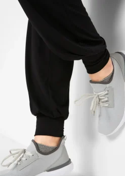 Mujer bonprix bonprix Pantalones bombachos con banda de silicona en la cintura