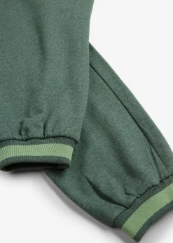 bonprix bonprix Ropa Cómoda|Pantalones>Pantalones de chándal de mezcla de algodón (2 unidades) negro + verde oscuro jaspeado