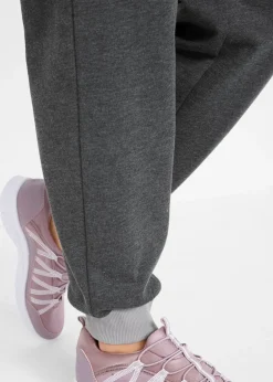 Mujer bonprix bonprix Pantalones deportivos con cintura en contraste