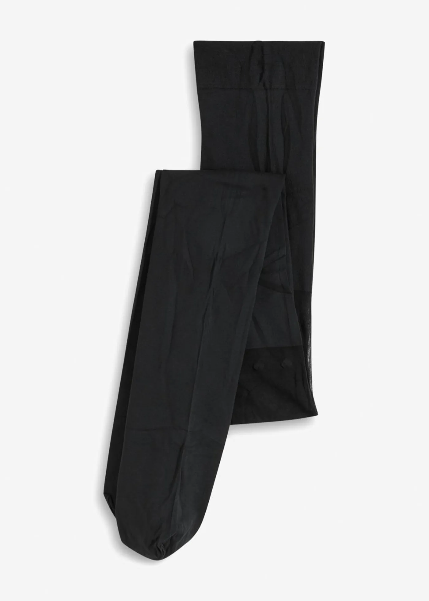 bonprix bonprix Medias, Panties Y Calcetines>Pantis de 70 den con corazones y diseño por encima de la rodilla Negro