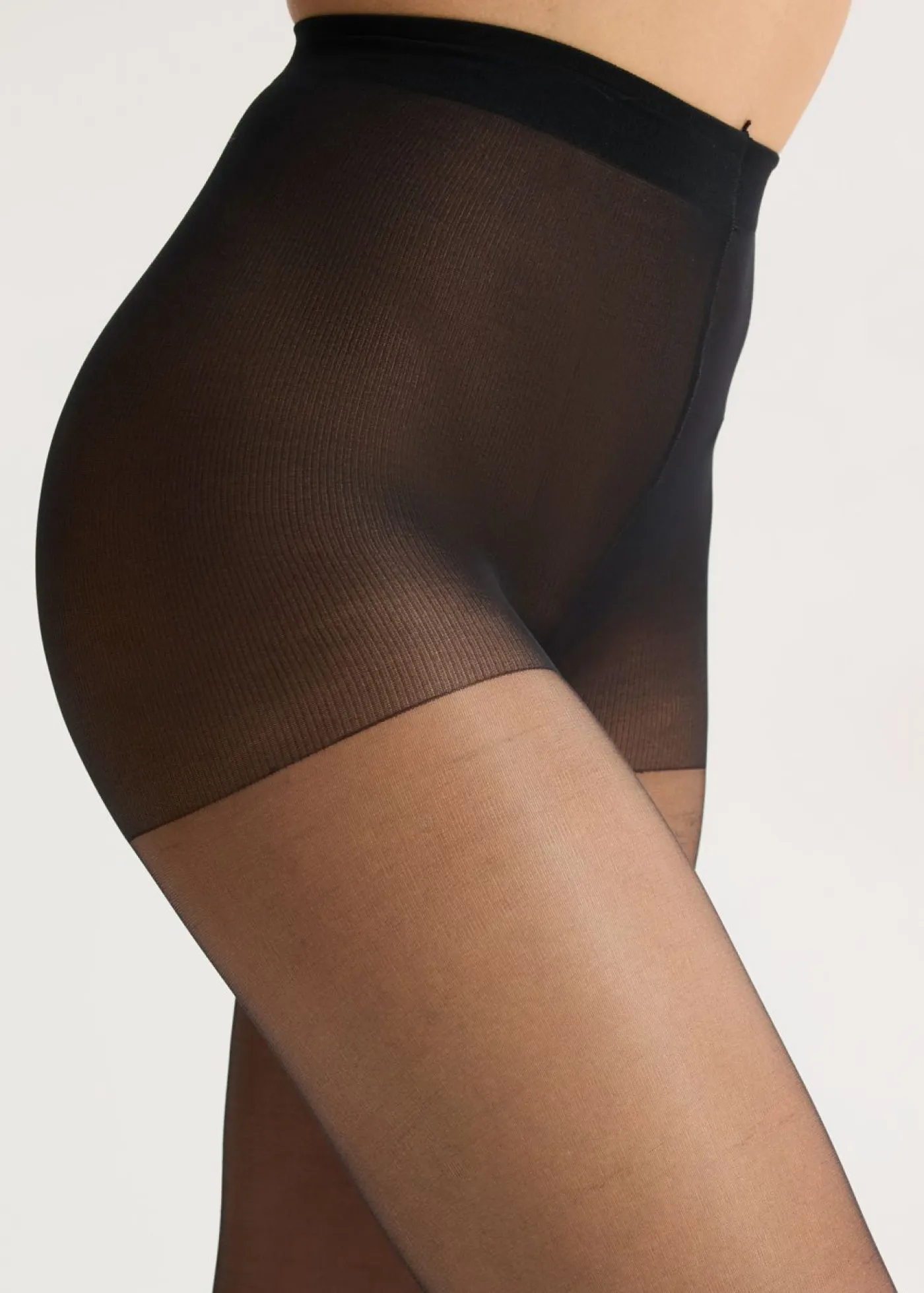 bonprix bonprix Medias, Panties Y Calcetines>Pantis finos de 20 den (2 unidades) Negro-negro