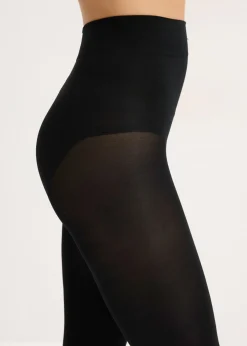 Mujer bonprix bonprix Pantis moldeadores opacos de 80 den con control de abdomen y cinturilla cómoda