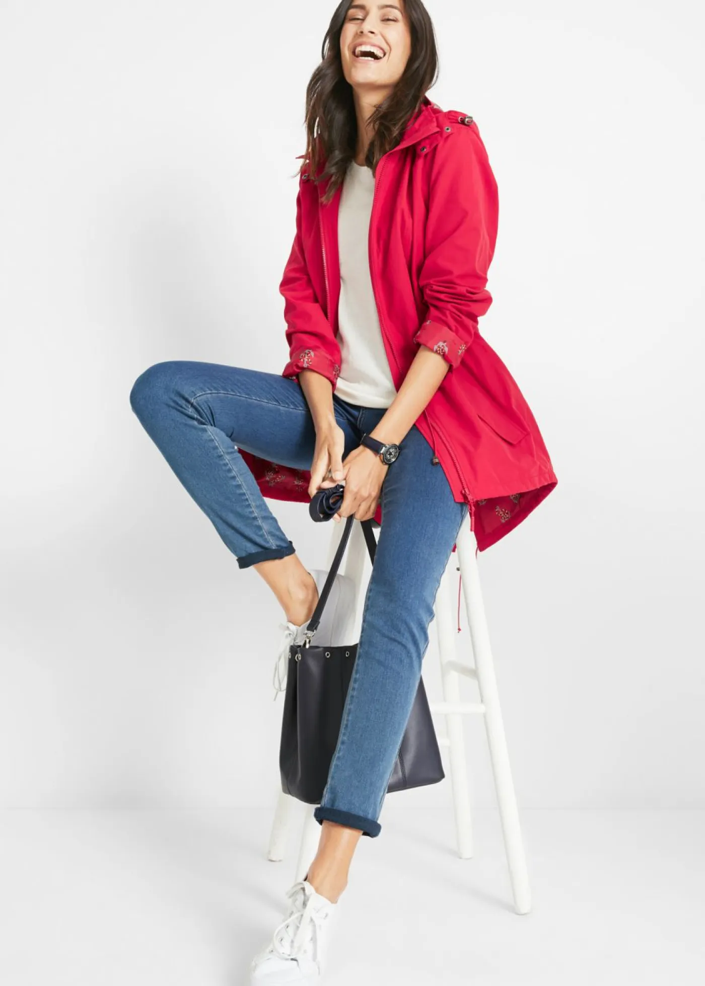 bonprix bonprix Chaquetas Y Abrigos>Parka Rojo