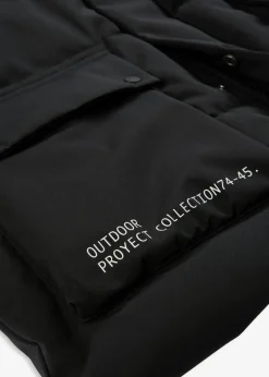 Niños bonprix bonprix Parka acolchada con detalles deportivos y capucha