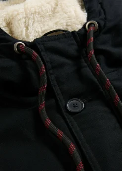 bonprix bonprix Chaquetas Y Abrigos·Chaquetas>Parka de invierno con forro polar Negro