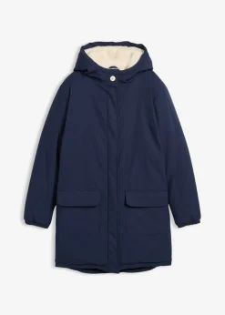 Niños bonprix bonprix Parka de invierno con forro de peluche, repelente al agua