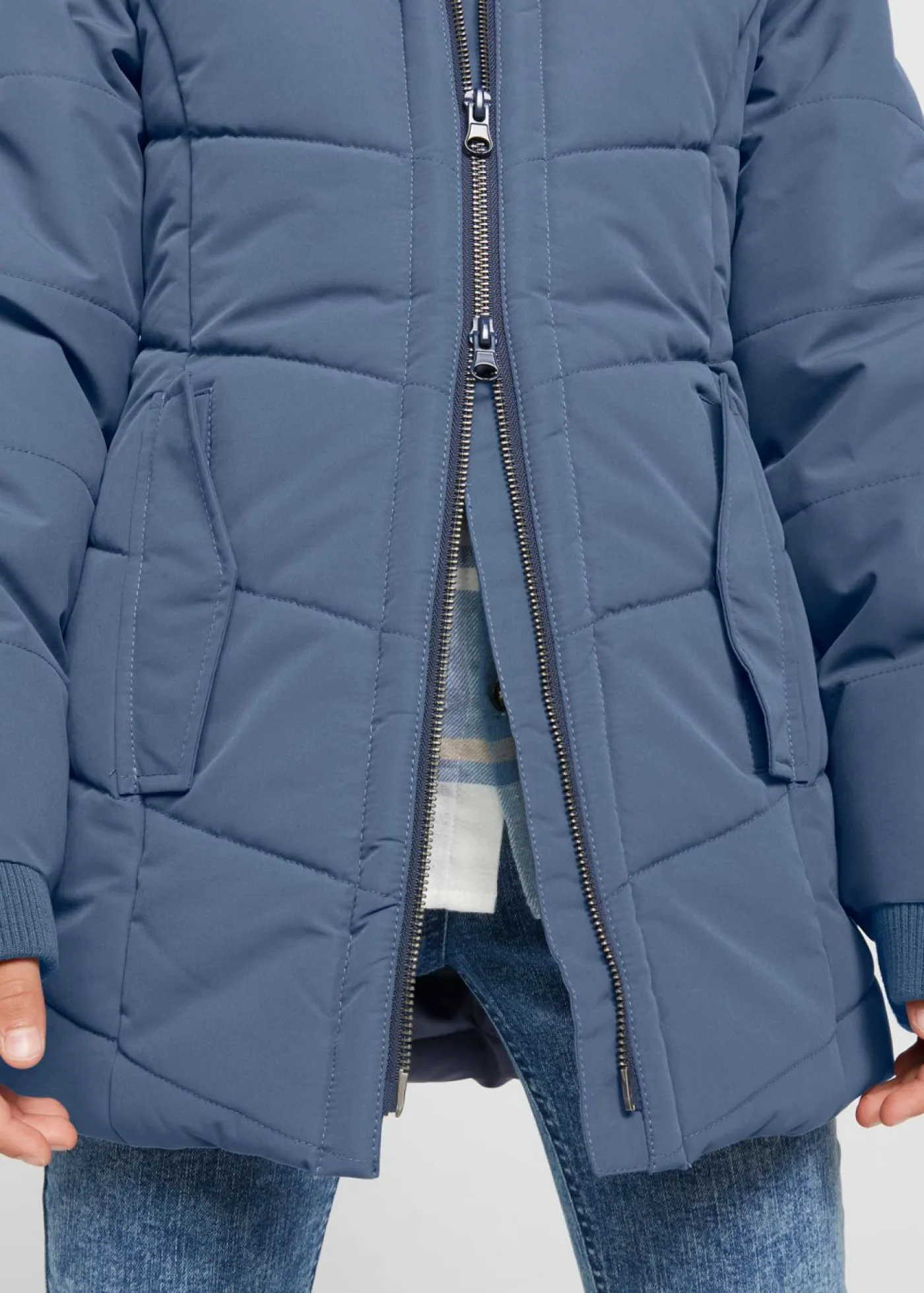 bonprix bonprix Ropa 9 A 16 Años·Chaquetas Y Outdoor>Parka de invierno impermeable con capucha índigo