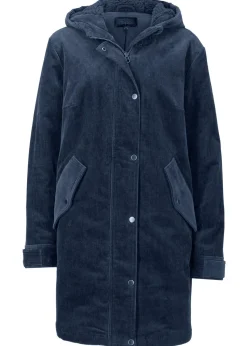 Mujer bonprix bonprix Parka de pana con forro suave