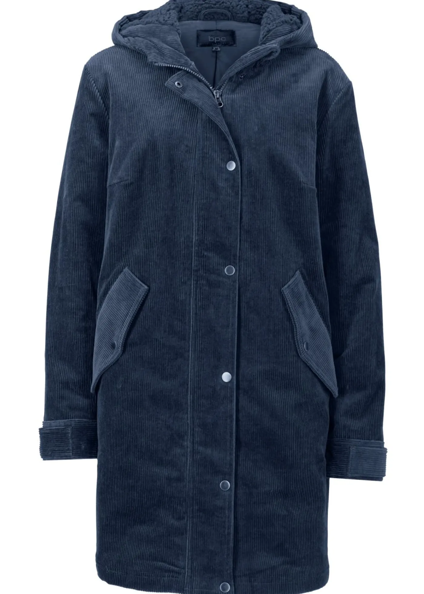 Mujer bonprix bonprix Parka de pana con forro suave