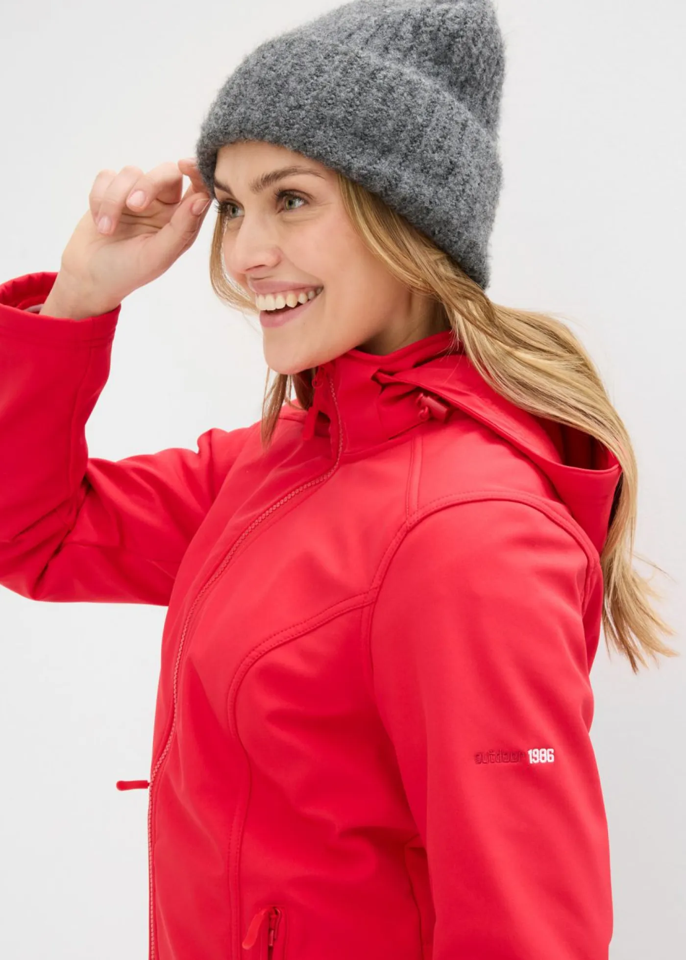 Mujer bonprix bonprix Parka de softshell repelente al agua