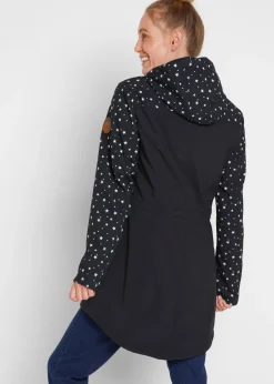 Mujer bonprix bonprix Parka funcional de softshell con forro polar suave