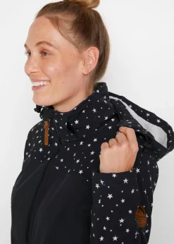 Mujer bonprix bonprix Parka funcional de softshell con forro polar suave