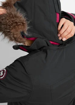 Mujer bonprix bonprix Parka funcional impermeable, guateada
