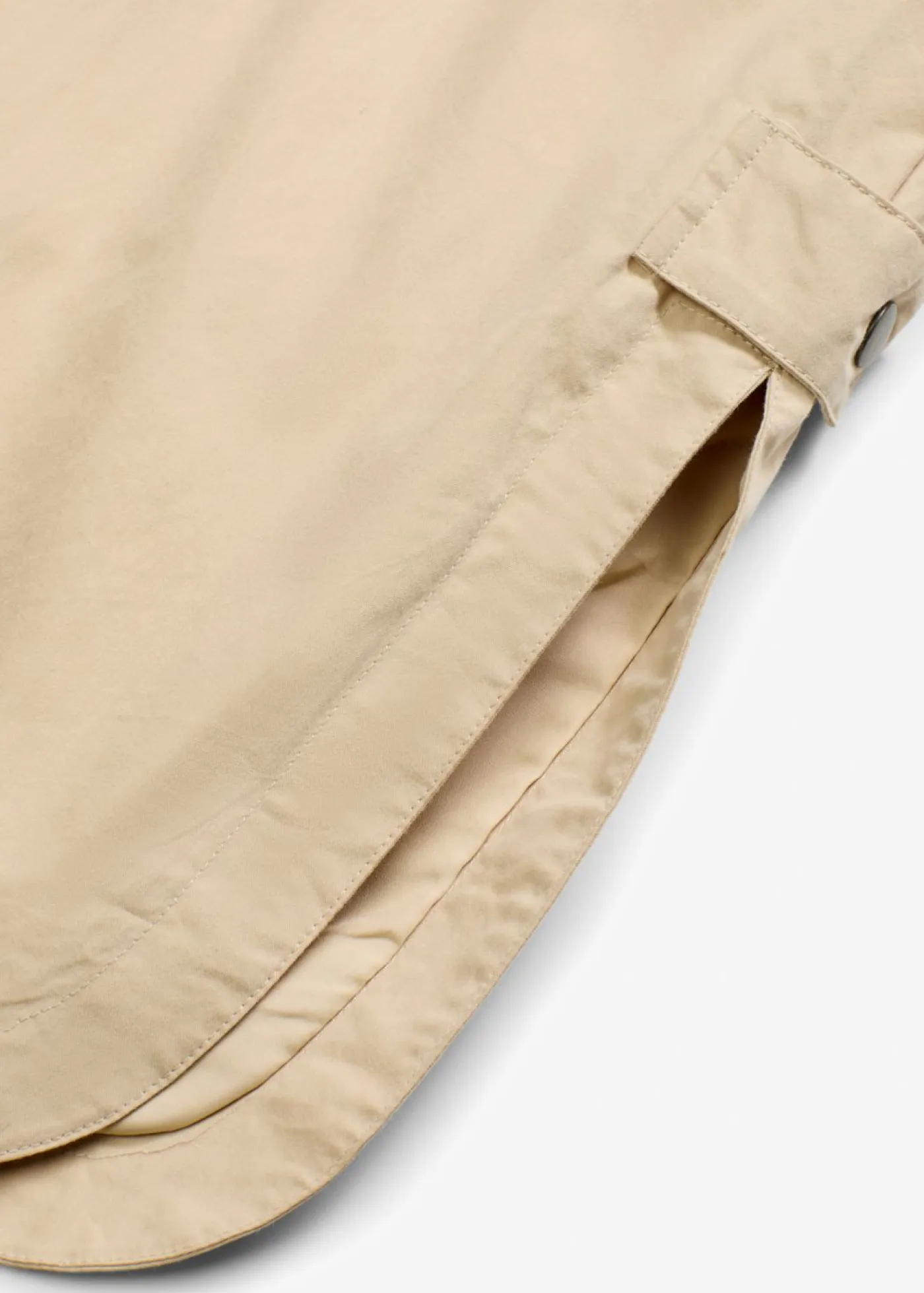 bonprix bonprix Chaquetas Y Abrigos>Parka larga con capucha Beige