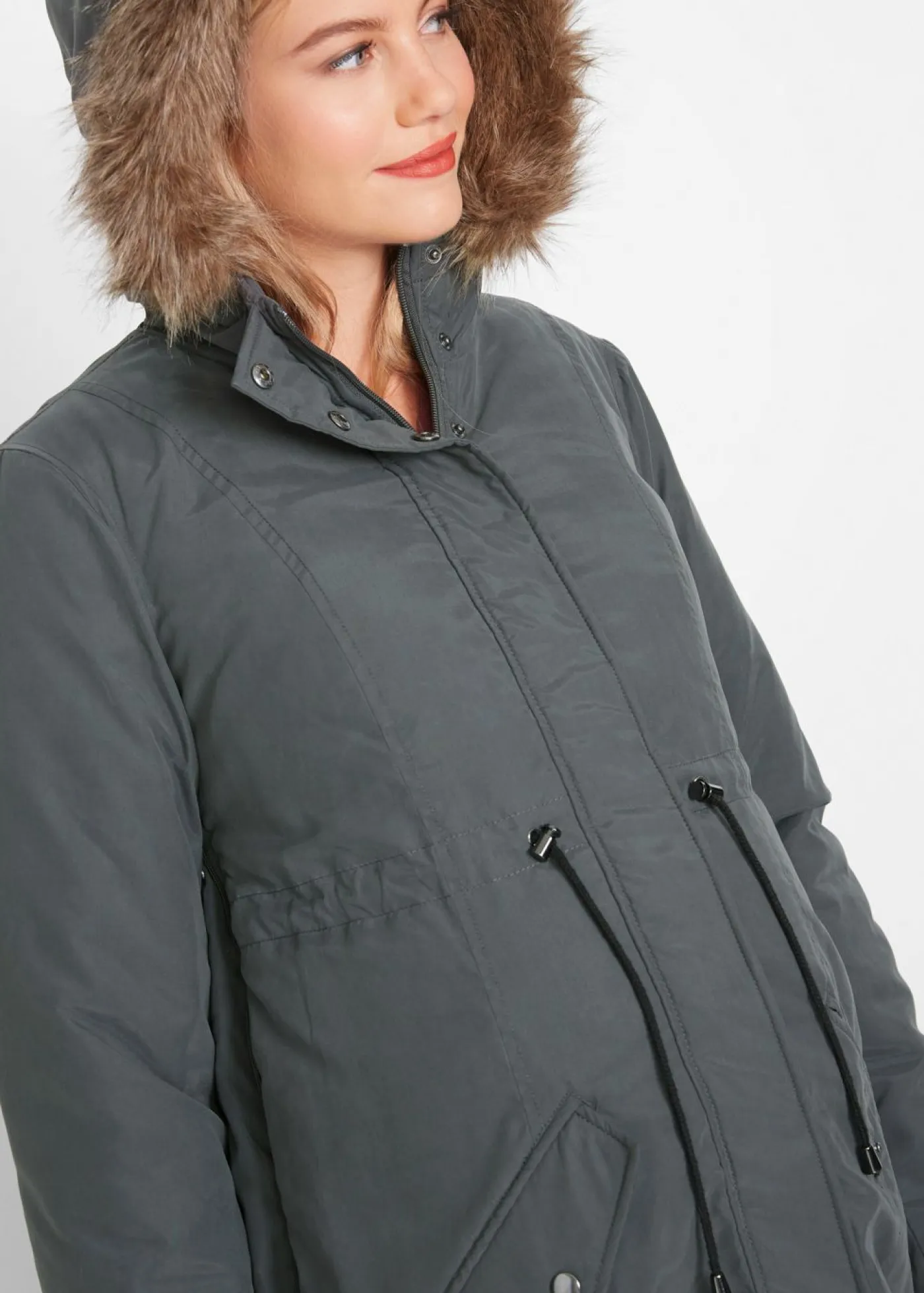 Mujer bonprix bonprix Parka premamá 3 en 1 con inserto de porteo