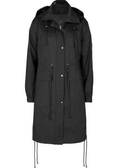 bonprix bonprix Chaquetas Y Abrigos>Parka tipo gabardina con bolsillos grandes Negro