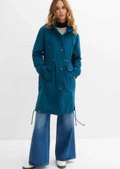 Mujer bonprix bonprix Parka tipo gabardina con bolsillos grandes