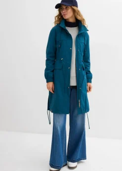Mujer bonprix bonprix Parka tipo gabardina con bolsillos grandes
