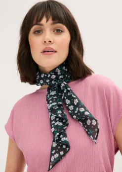 Mujer bonprix bonprix Pañuelo (2 unidades) con diseño de flores