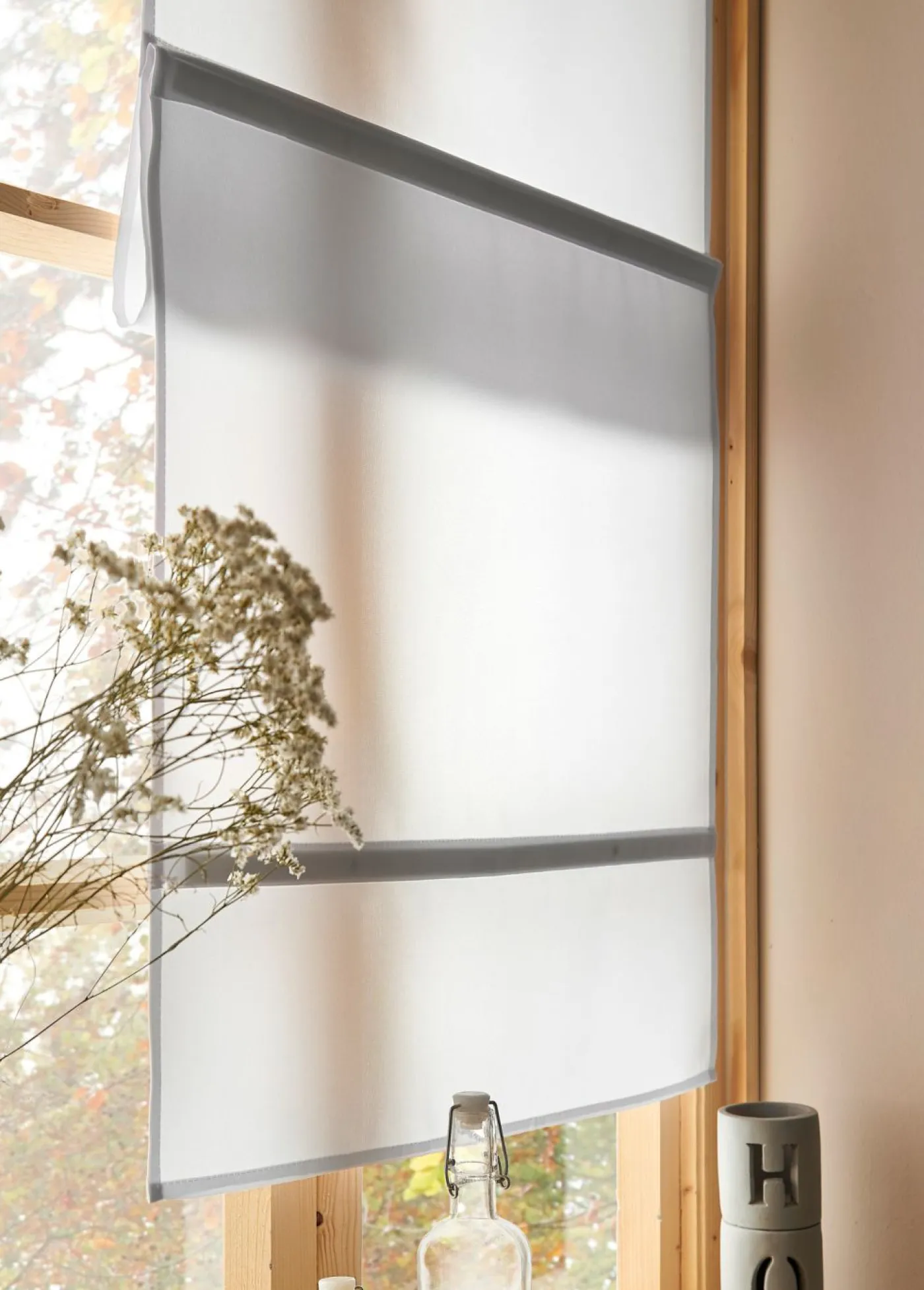 bonprix bonprix Estores Romanos>Persiana romana magnética Blanco