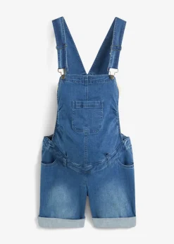 bonprix bonprix Premamá>Peto corto premamá 2 en 1 Azul piedra