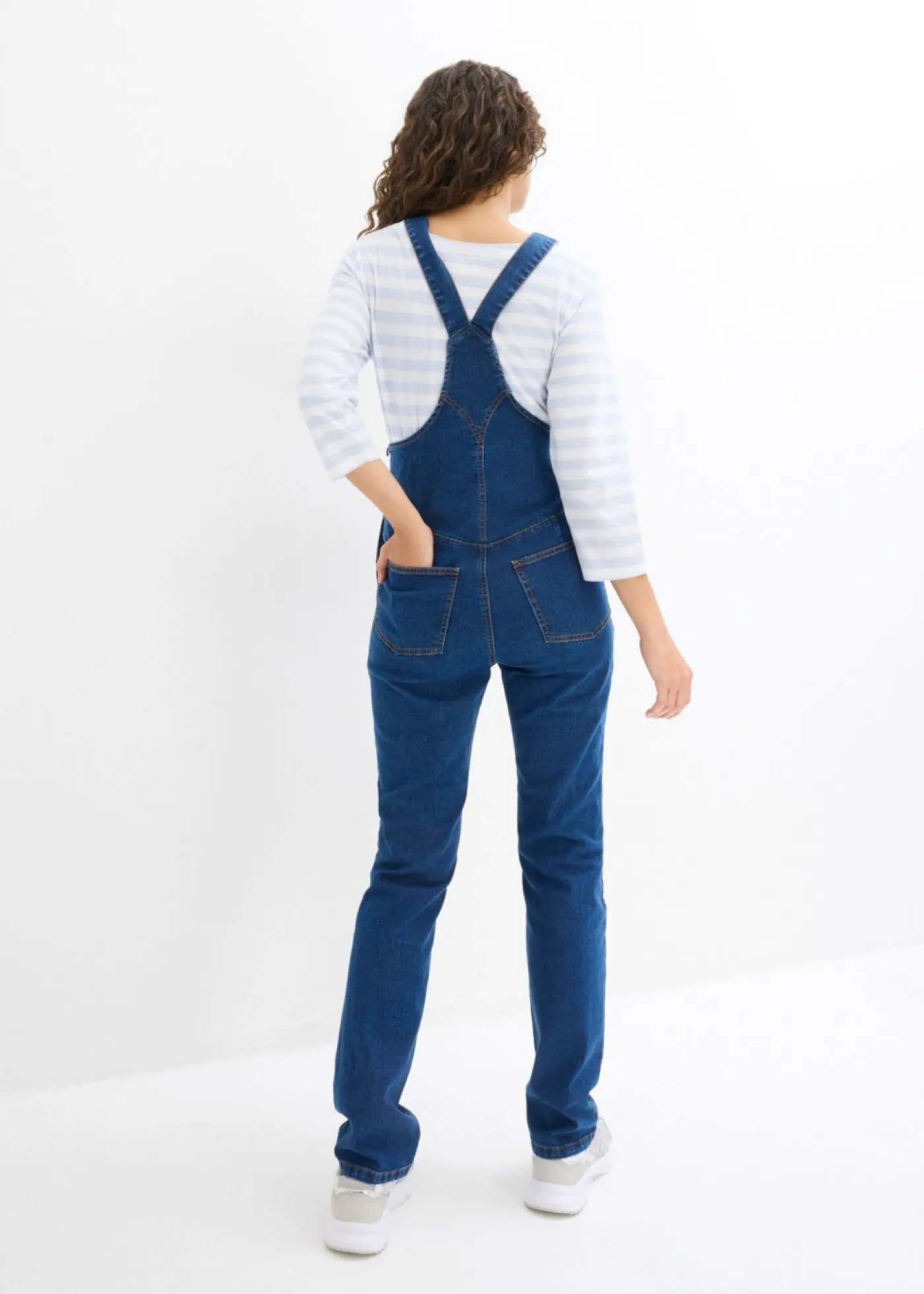 Mujer bonprix bonprix Peto premamá con cintura ajustable, pierna recta