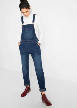 bonprix bonprix Vaqueros>Peto vaquero con ajuste boyfriend Denim